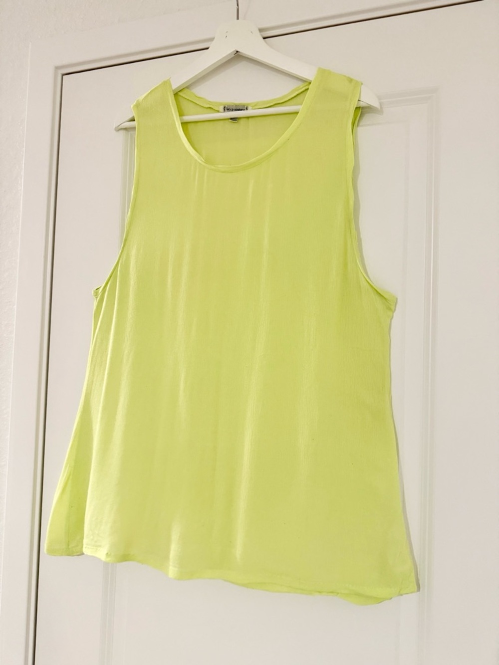 MOVING SALE | Urban Outfitters “Lucca Couture” Neon Crepe Fabric Top, Size L